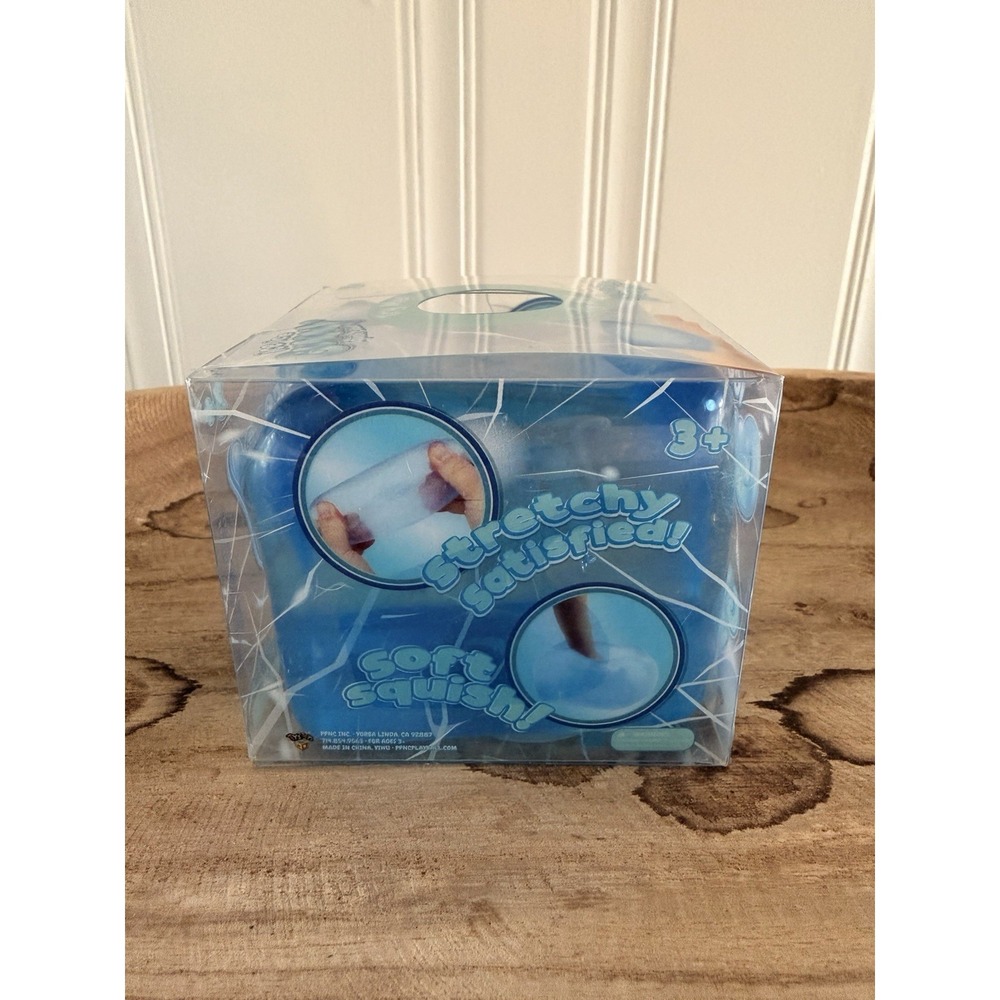New PPNC Inc. Ice Ice Gummy Squish Cube Blue Goopy Viral Squishy Toy Nice Berg - Picture 3 of 3